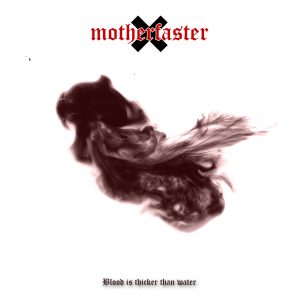 Black metal cover "Blood is thicker than water"