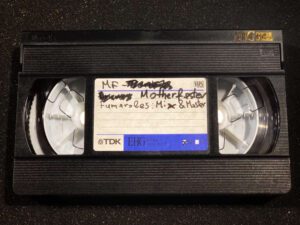 mixed and mastered on vhs tape